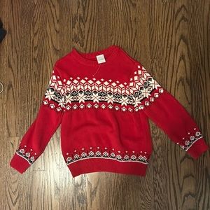 Hannah Anderson Red sweater (size 6-7)